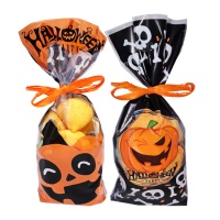 Bolsa surtida de nubes naranjas de Halloween de 130 gr