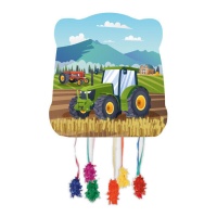 Piñata de Tractor de 28 x 33 cm