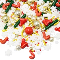 Sprinkles de Wonderful Christmas Time de 90 gr - Happy Sprinkles