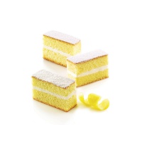 Molde silicona Mini Cake de 17,5 x 30 cm - Silikomart - 12 cavidades