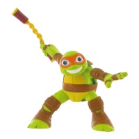 Figura para tarta de Tortugas ninja Michelangelo de 9 cm - 1 unidad