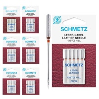 Agujas para máquina de coser para cuero - Schmetz - 5 unidades