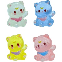 Figuras para roscón de gatitos de colores de 2 cm - Dekora - 50 unidades