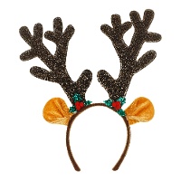 Diadema de reno con orejas