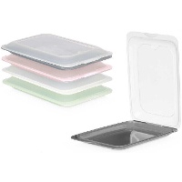 Fiambrera de 1,2 L de colores - 4 unidades