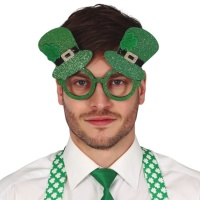 Gafas con sombreros de San Patricio