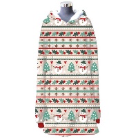 Manta sudadera de muñeco de nieve