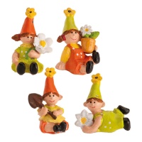 Figuras para roscón de enanitos de 3,5 cm - Dekora - 50 unidades