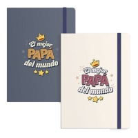 Libreta de frase para Papá surtida de 13 x 19 cm - 1 unidad