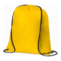 Mochila con cuerdas de color liso