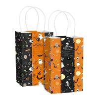 Bolsas de regalo de figuras de Halloween de 21 x 13 x 8 cm - 4 unidades