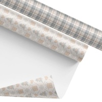 Papel de regalo Nordic de 2,00 x 0,70 m - 1 unidad