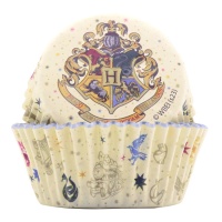 Cápsulas para cupcakes de escuela de Hogwarts - 30 unidades