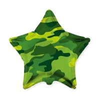 Globo de estrella militar de 45 cm - Conver Party