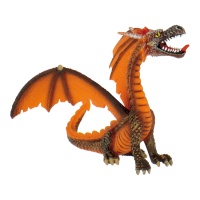 Figura tarta Dragón naranja