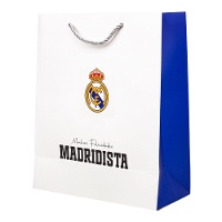 Bolsa regalo de 32 x 26 x 12 cm de Real Madrid madridista