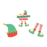Iman de pies de Elfo ayudante - 1 unidad
