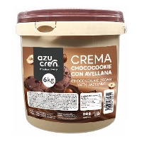 Crema de chococookie con avellana de 6 kg - Azucren