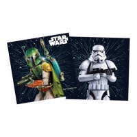 Servilletas de Star Wars Galaxy de 16,5 x 16,5 cm - 20 unidades
