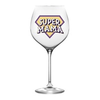 Copa de vino de 415 ml de Súper Mamá - DCasa