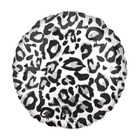 Globo redondo estampado de leopardo blanco de 43 cm - Anagram