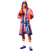 Disfraz de boxeador de américa para hombre