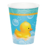 Vasos de Patitos de 250 ml - 8 unidades