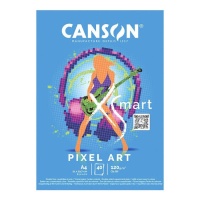 Bloc A4 120 gr XSmart Pixel Art - Canson - 40 hojas