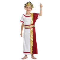 Disfraz de senador romano para niño