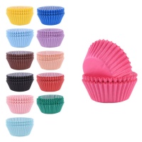 Cápsulas para cupcakes de colores - PME - 60 unidades
