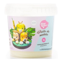 Pasta para modelar blanca de 1 Kg - Pastkolor