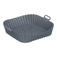 Molde de 20,5 cm para freidora de aire de 2,5 a 5 L cuadrado silicona