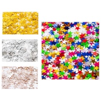 Confetti de estrellas metalizadas de colores de 14 gr