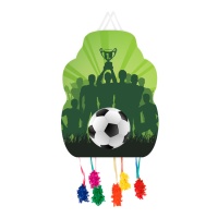 Piñata de fútbol campeones de 33 x 46 cm