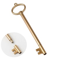 Rotulador de llave dorada de 15 cm - 1 unidad