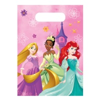Bolsas de las princesas Disney rosas - 6 unidades
