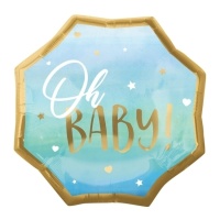 Globo estrella azul de Oh Baby! de 55 x 55 cm - Anagram