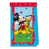 Bolsas de papel de Mickey mouse azul - 4 unidades
