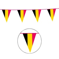 Banderín de Bélgica de triángulo de 10 m