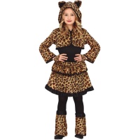 Disfraz de leopardo para niña