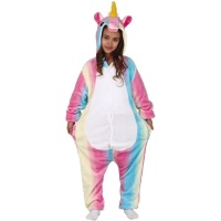 Disfraz de unicornio arcoíris infantil