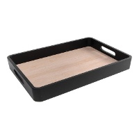Bandeja efecto bambú de 40 x 30 cm