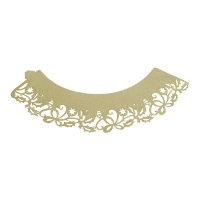 Wrappers para cupcakes de acebo - PME - 12 unidades