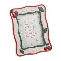 Marco para foto de 10 x 15 cm Coquette con cerezas