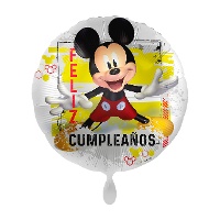 Globo de Mickey Feliz de feliz cumpleaños de 43 cm