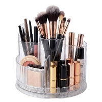 Organizador de maquillae giratorio 360° de 10 x 10 x 11,5 cm