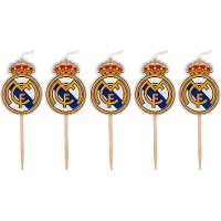 Velas de Real Madrid - 5 unidades