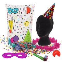 Cotillón de fiesta multicolor - 1 unidad