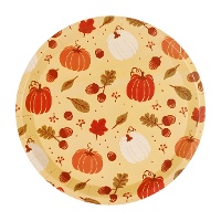 Platos de Otoño de 23 cm - 6 unidades