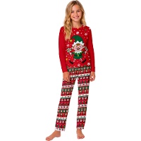 Pijama de elfo navideño infantil
